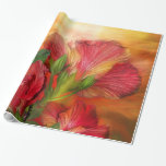 Hibiscus Sky Art Gift Wrap