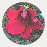 Hibiscus Stickers at Zazzle