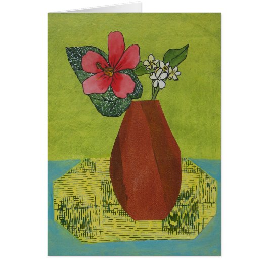 Hibiscus still life cards (Front)