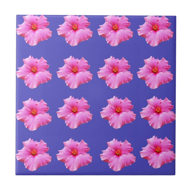 Hibiscus  Summer Breeze,_ Tile (Front)