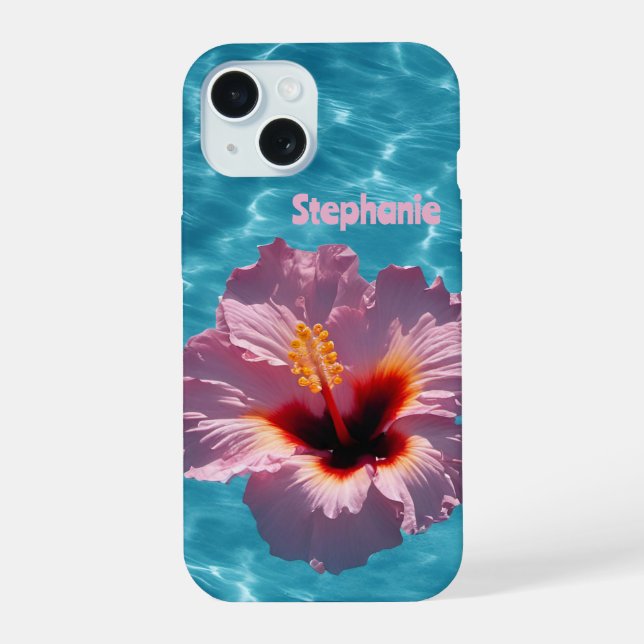 Hibiscus Summer Iphone Case (Back)