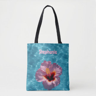 Hibiscus Summer Tote Bag