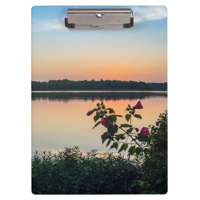 Hibiscus Sunrise Clipboard (Front)