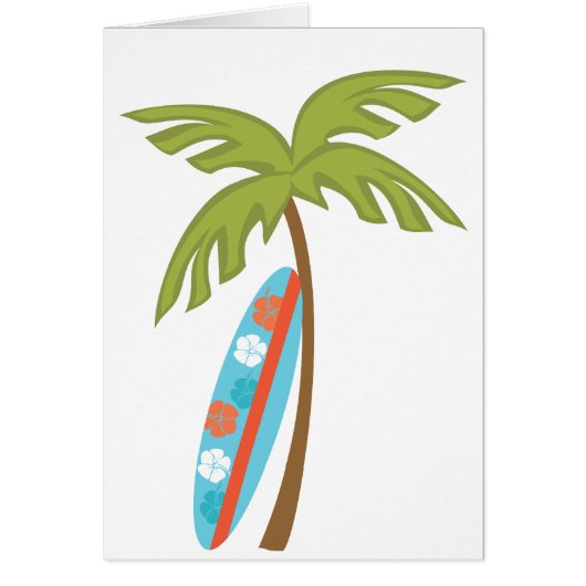 Hibiscus Surfboard Cards (Front)