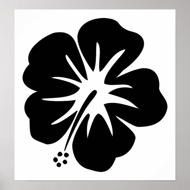 Hibiscus Template Poster (Front)