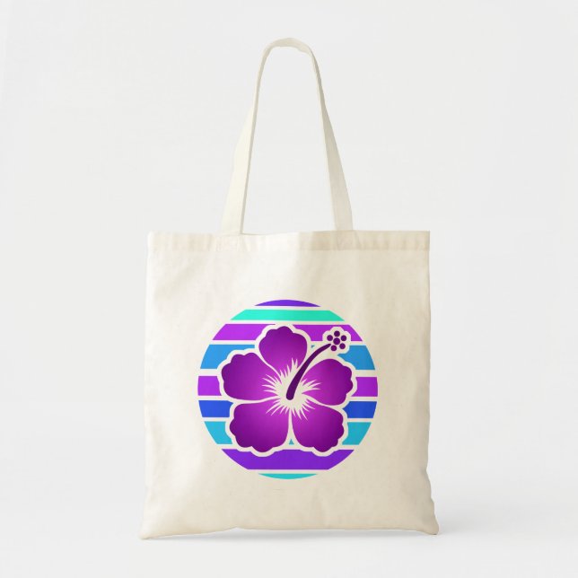 Hibiscus Tote Bag (Front)