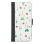 Hibiscus Watercolor Botanical Blooming Seamless iPhone 8/7 Plus Wallet Case