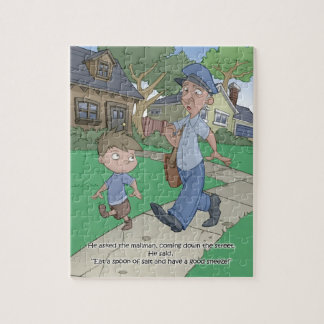 Hiccup Book puzzle - The Mailman - 8x10 (110 pc)