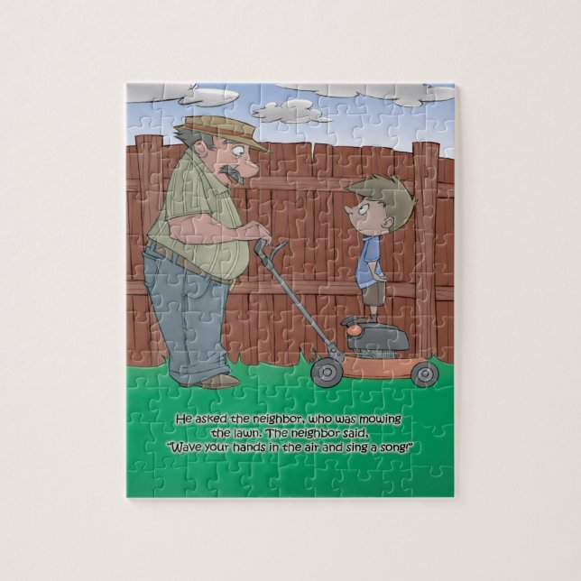 Hiccup Book puzzle - The Neighbor - 8x10 (110 pc) (Vertical)
