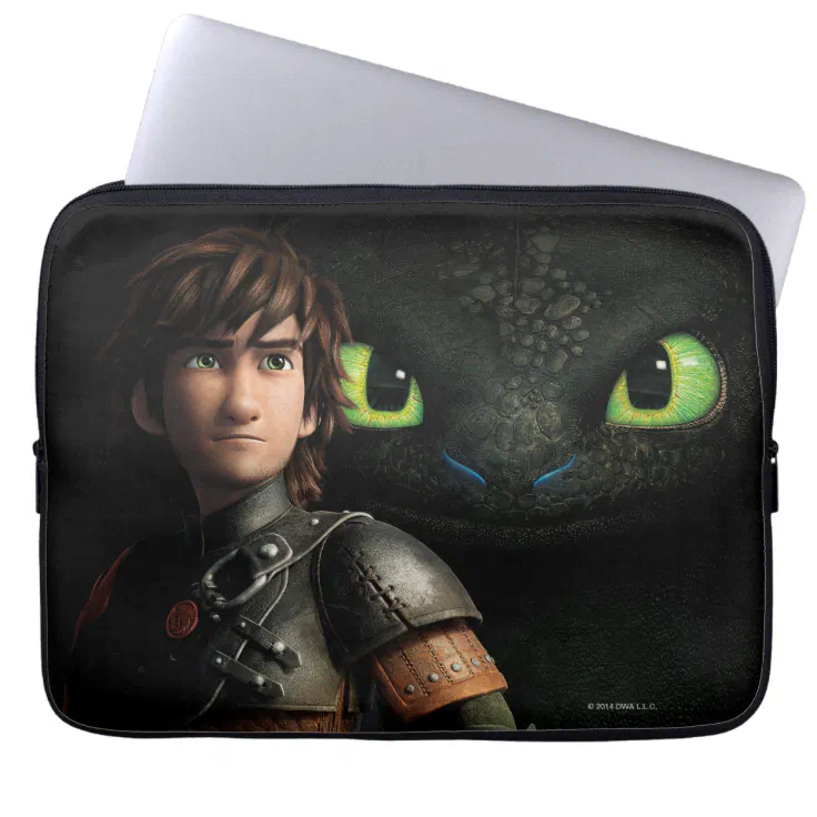 Hiccup & Toothless Laptop Sleeve