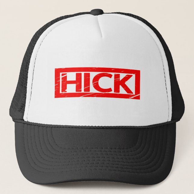 Hick Stamp Trucker Hat (Front)