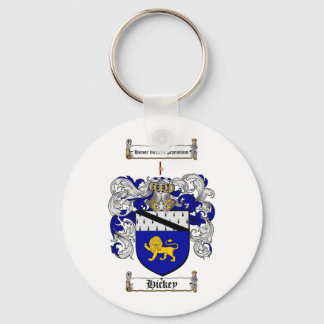 HICKEY FAMILY CREST -  HICKEY COAT OF ARMS KEYCHAIN