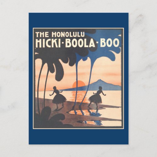 Hicki Boola Boo Postcard