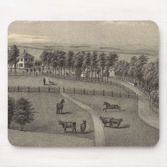 Hickmann, Nebraska Mouse Pad (Front)