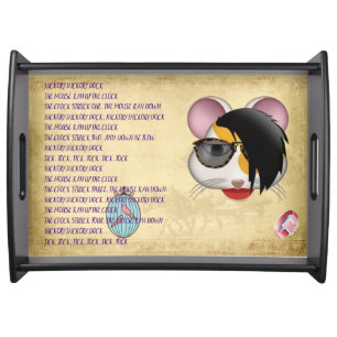 Hickory Dickory Dock serving tray