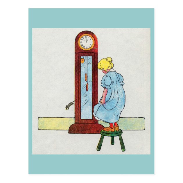 hickory dickory dock the mouse ran up the clock