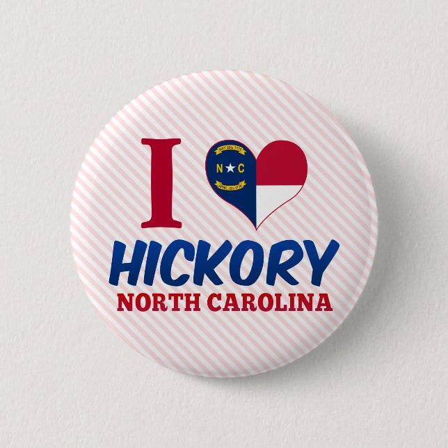 Hickory, North Carolina Button (Front)