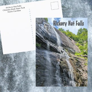 Hickory Nut Falls Chimney Rock NC Waterfall