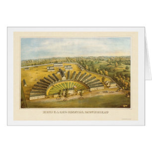 Hicks Hospital in Baltimore. MD 1864 Cards