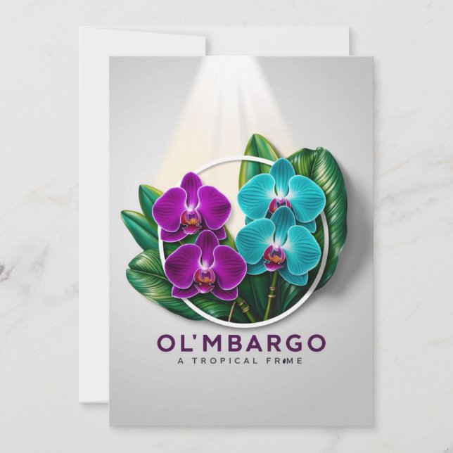 hid Nights experience is not just about the flower Invitation (Front)