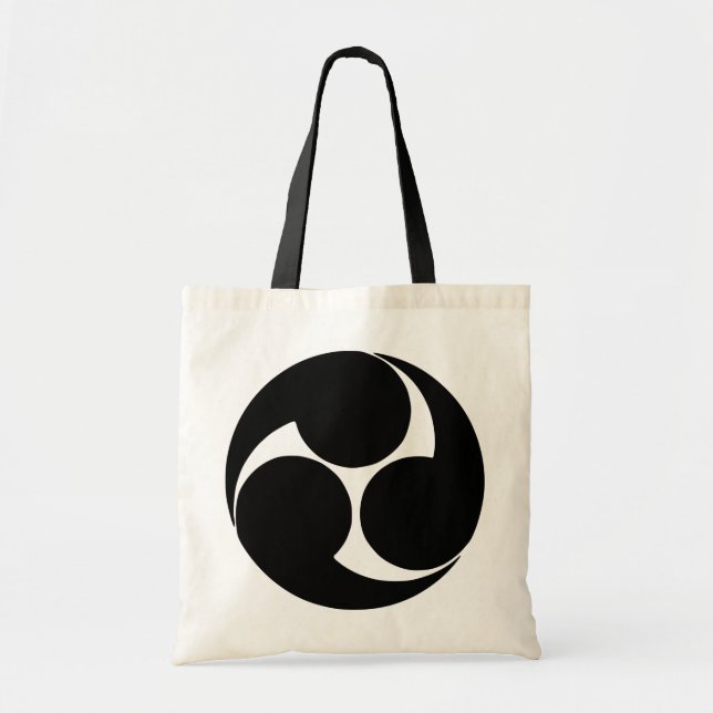 Hidari mitsudomoe, Japan Tote Bag (Front)
