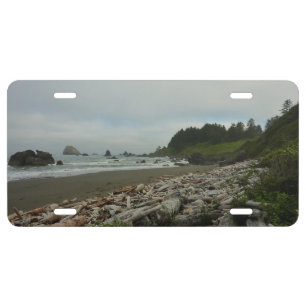 Hidden Beach I at Redwood National Park License Plate