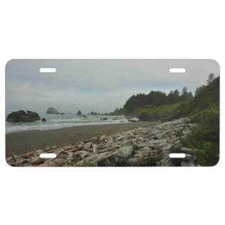Hidden Beach I at Redwood National Park License Plate