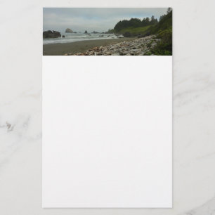Hidden Beach I at Redwood National Park Stationery