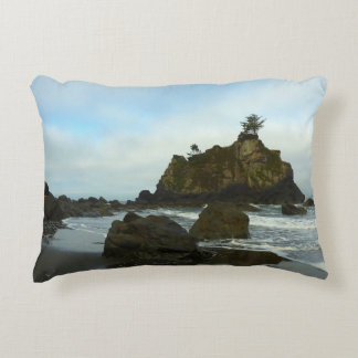 Hidden Beach II at Redwood National Park Accent Pillow