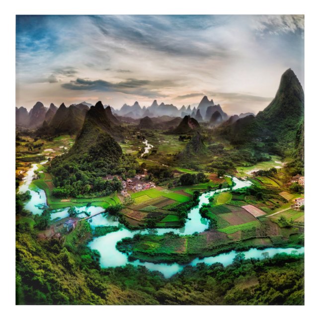 Hidden Beauty in The Hidden World Acrylic Print (Front)