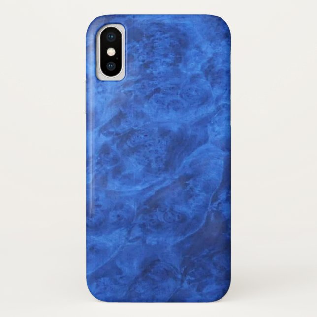 Hidden Canines in Blue Walnut Case-Mate iPhone Case (Back)