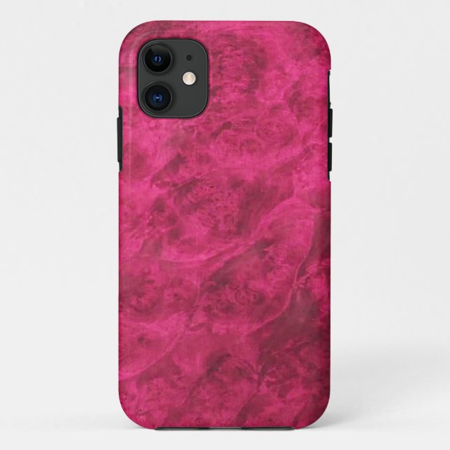 Hidden Canines in Raspberry iPhone 5 case (Back)