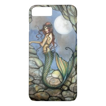 Hidden Cavern Mermaid Fantasy Art Mermaids Iphone 8 Plus/7 Plus Case by robmolily at Zazzle