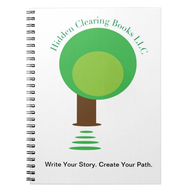 Hidden Clearing Books Notebook (Front)