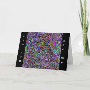Hidden Dolphin Design Holiday Card