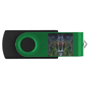 Hidden Faces in Fantasy Waterfalls Flash Drive