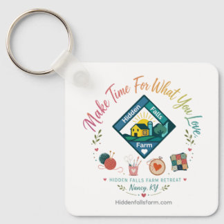 Hidden Falls Farm Keychain