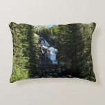 Hidden Falls in Grand Teton National Park Decorative Pillow