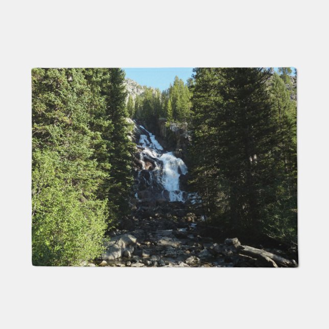 Hidden Falls in Grand Teton National Park Doormat (Front)