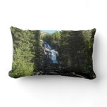 Hidden Falls in Grand Teton National Park Lumbar Pillow