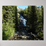Hidden Falls in Grand Teton National Park Poster