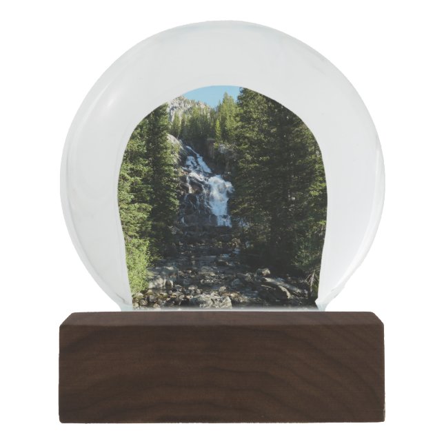 Hidden Falls in Grand Teton National Park Snow Globe (Front)