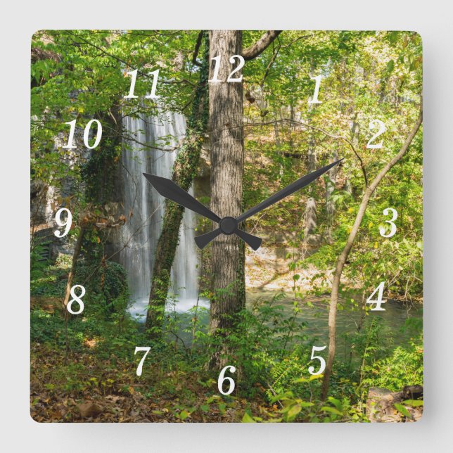 Hidden Falls Wall Clock (Front)