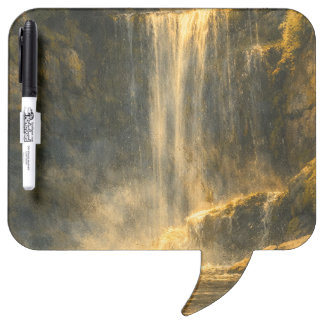 Hidden Forest Waterfall – Dry‑Erase Board