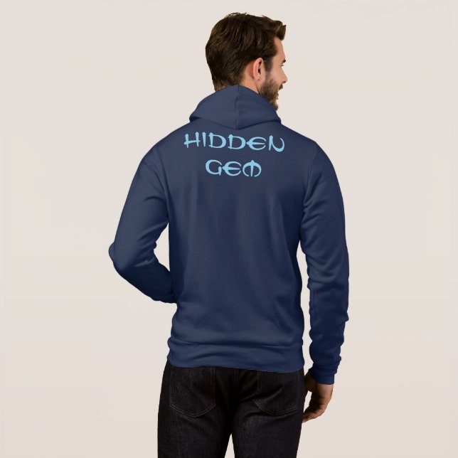 Hidden Gem T-Shirt Hoodie (Back Full)