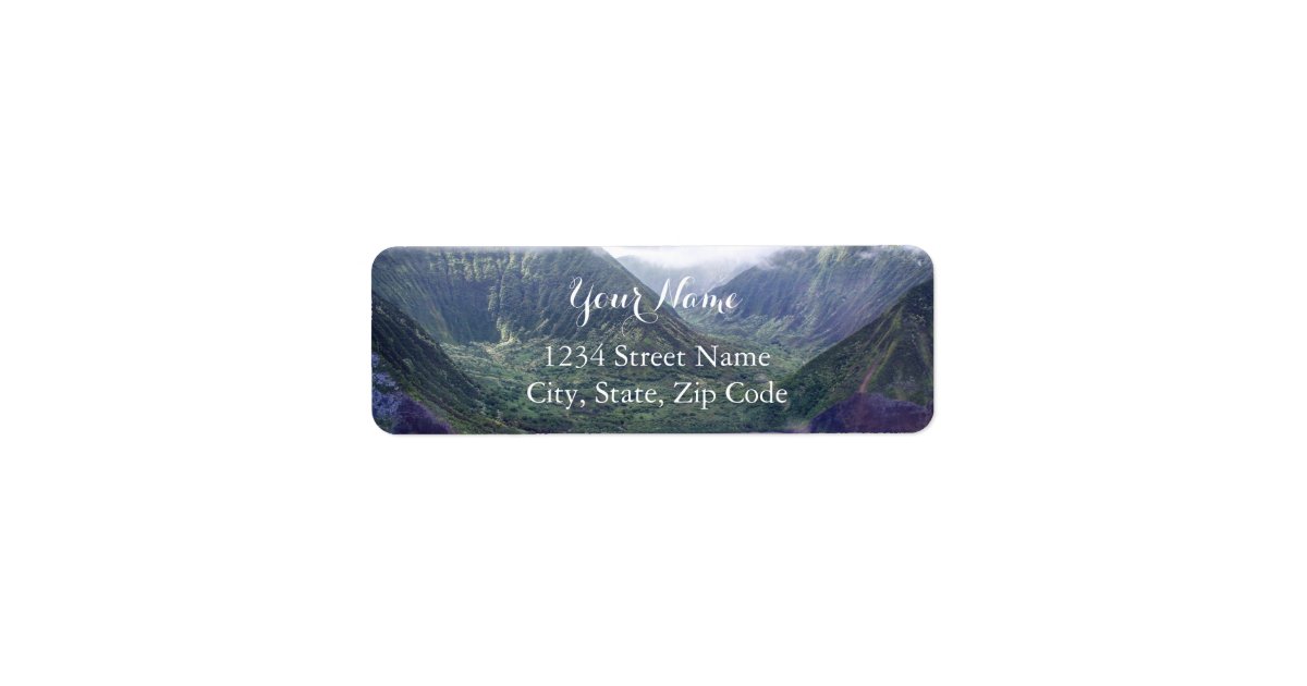Hidden Hawaii Address Labels Zazzle