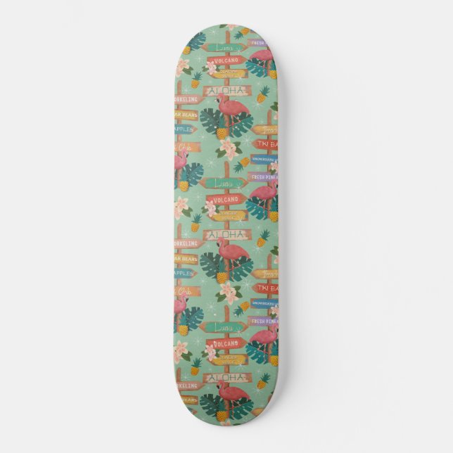Hidden Hawaii Skateboard (Front)