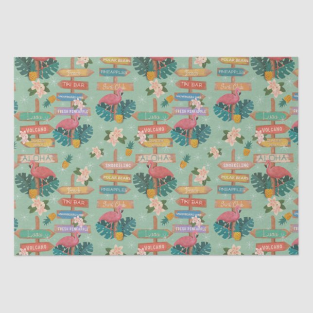 Hidden Hawaii Tissue Paper (Front)