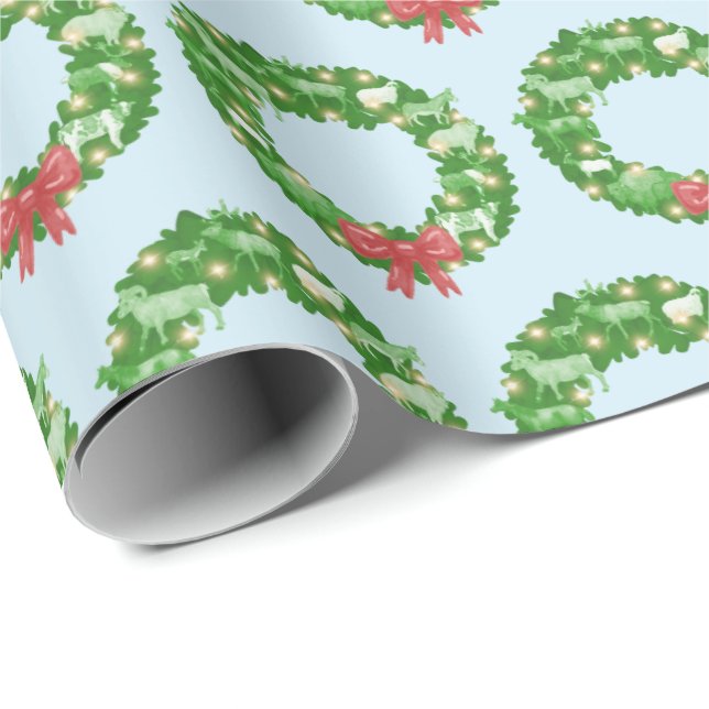 Hidden Hoofed Animals Holiday Paper (Roll Corner)