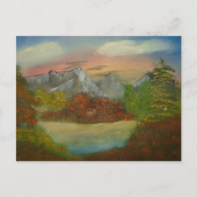 Hidden In Red Postcard (Front)